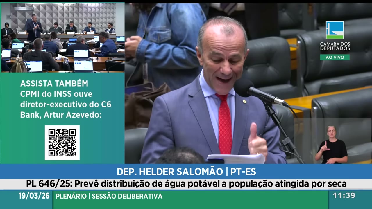 Vídeo do evento em 1:22:04