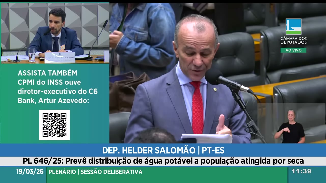 Vídeo do evento em 1:22:34