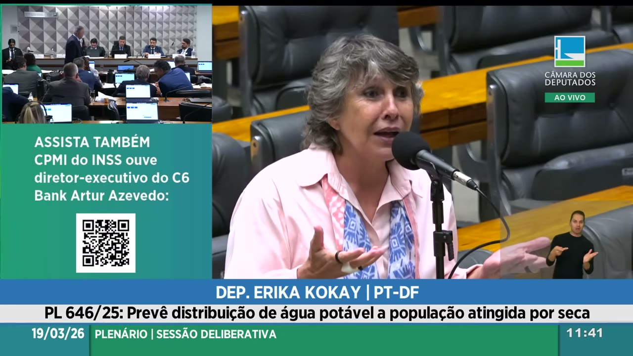 Vídeo do evento em 1:24:30