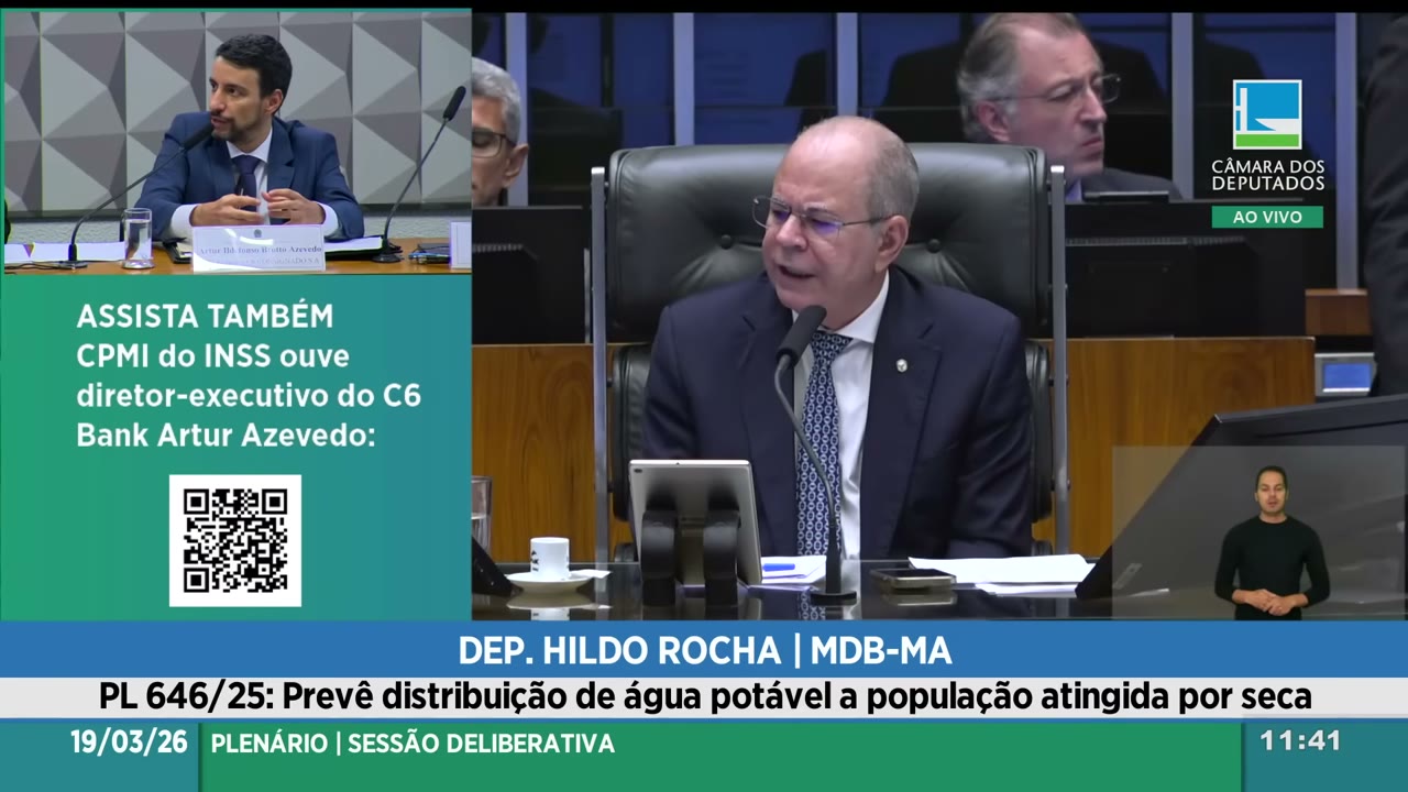 Vídeo do evento em 1:24:59