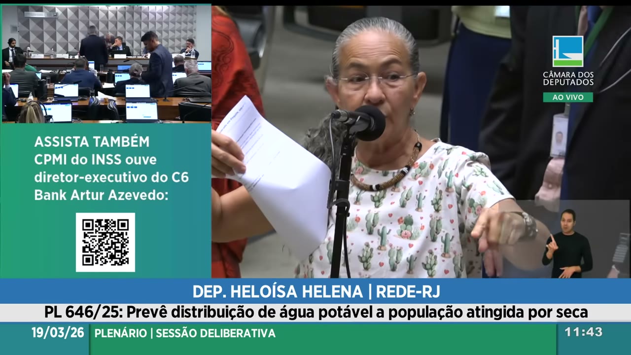 Vídeo do evento em 1:26:22