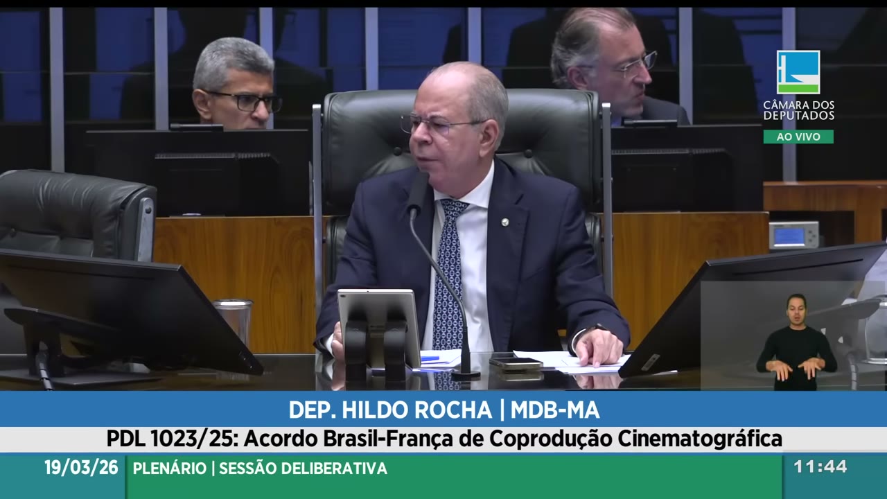 Vídeo do evento em 1:27:40