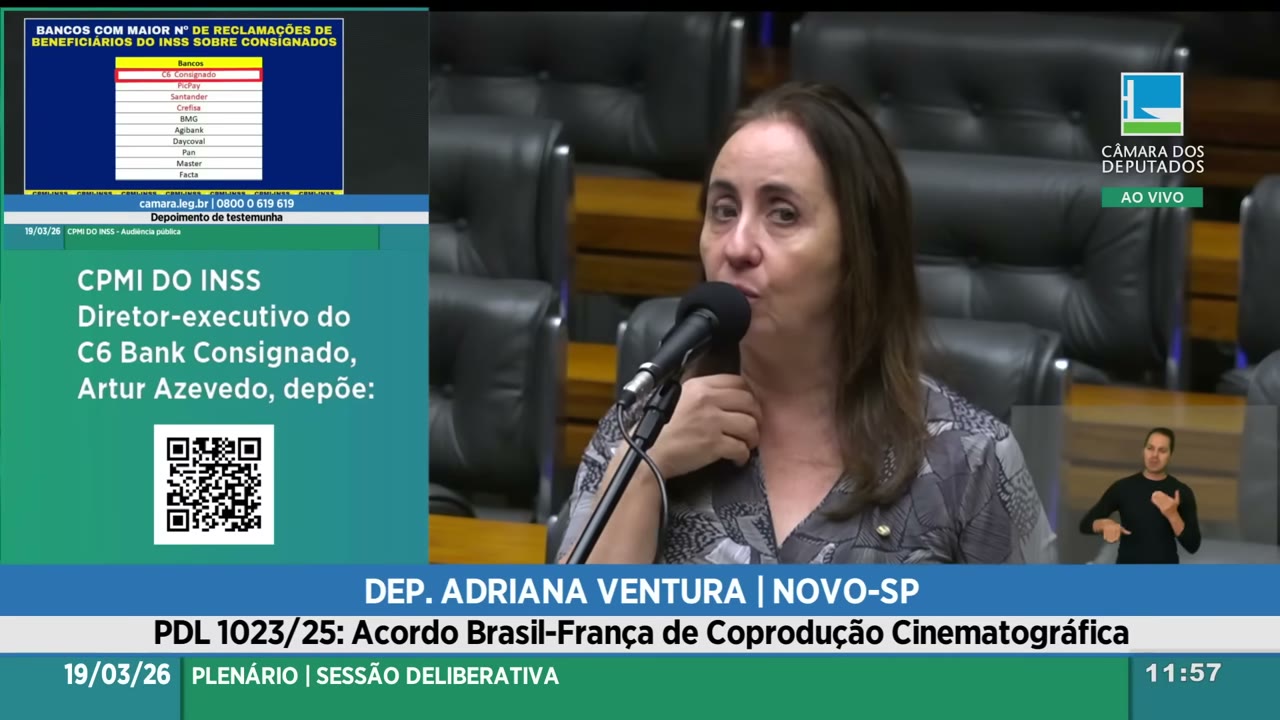 Vídeo do evento em 1:40:29