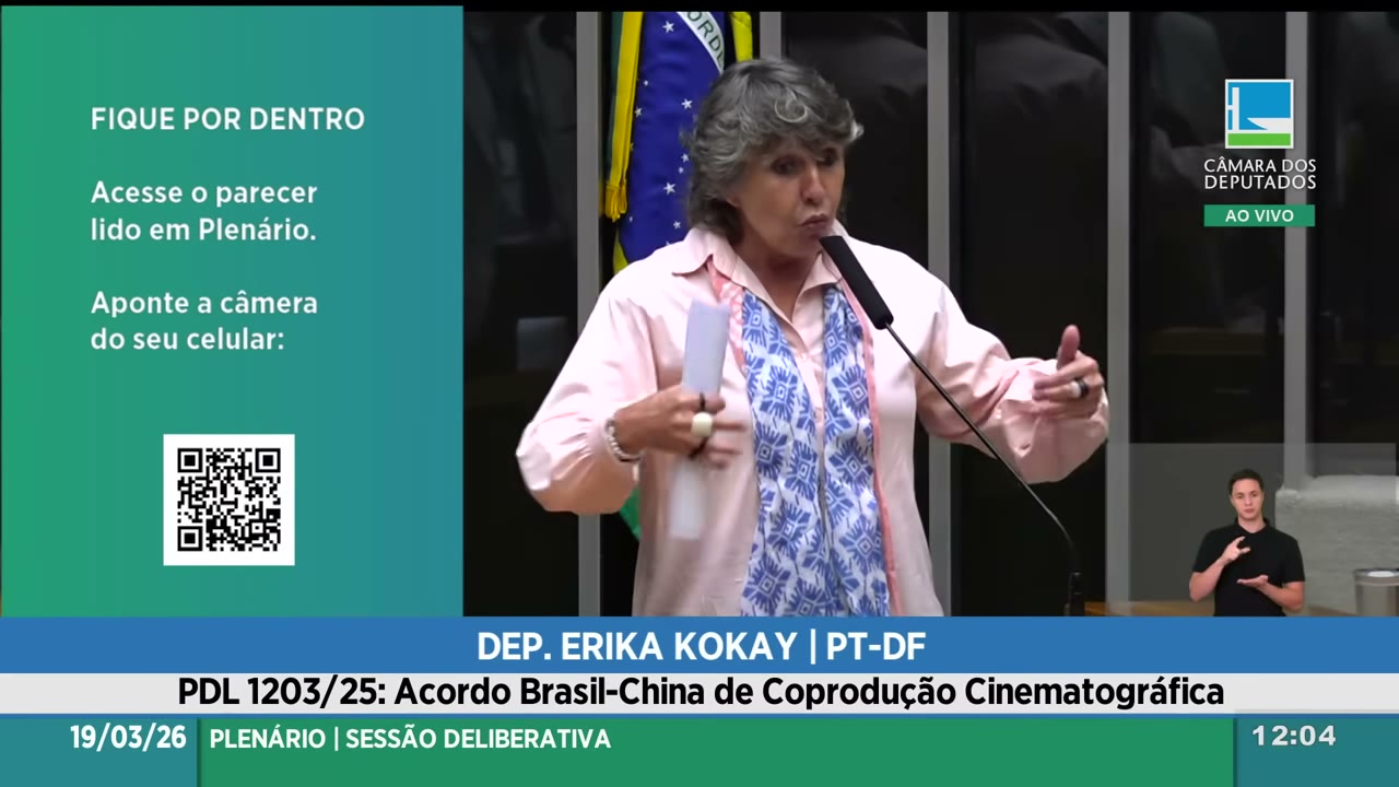 Vídeo do evento em 1:47:13