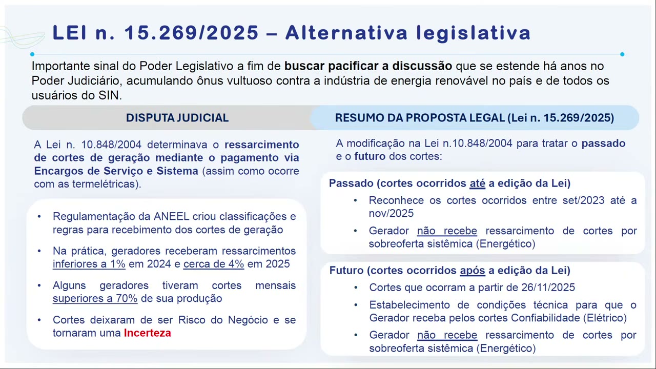 Vídeo do evento em 32:06