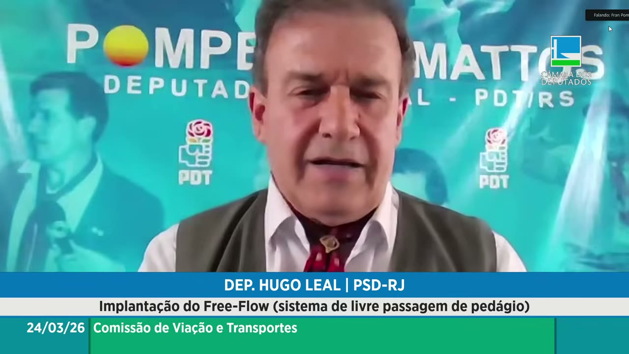 Vídeo do evento em 1:25:32