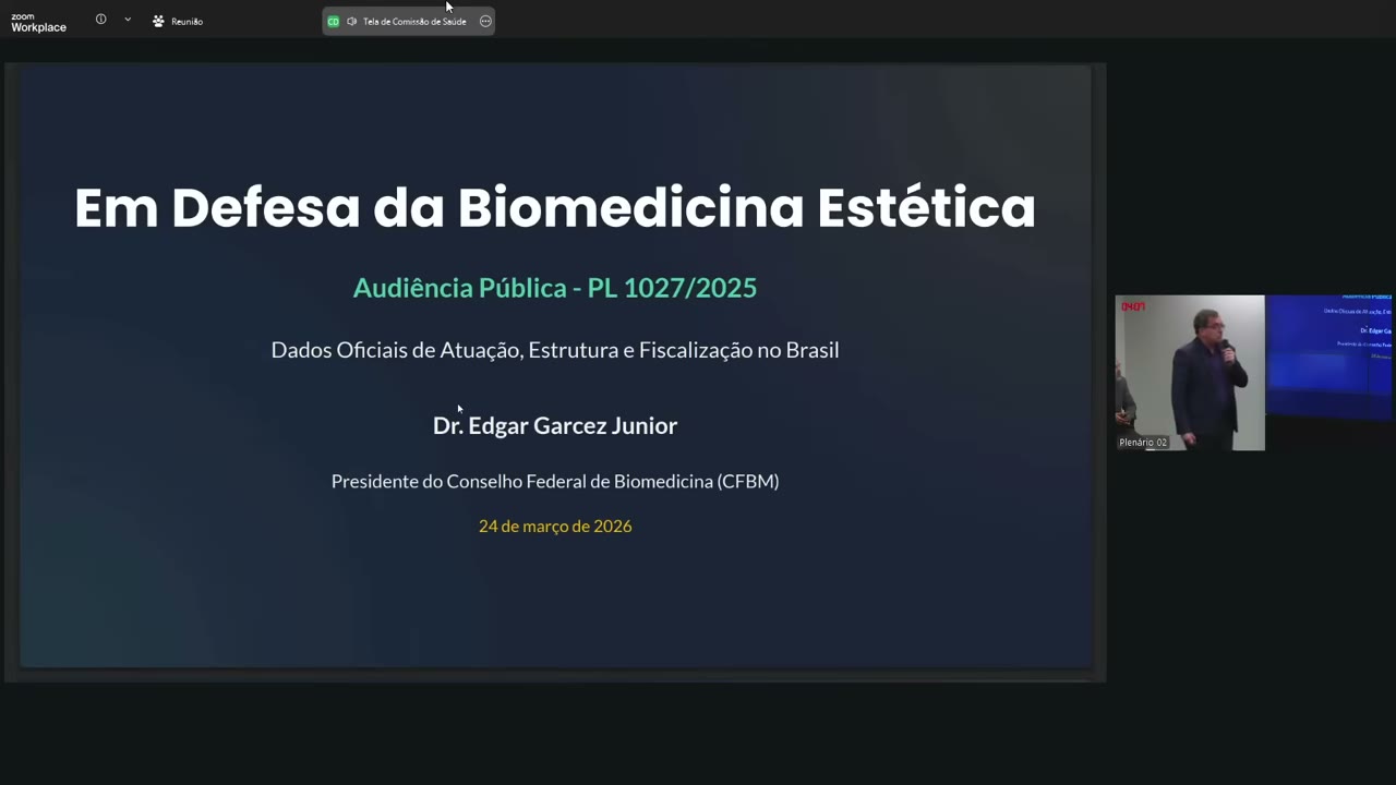 Vídeo do evento em 53:51