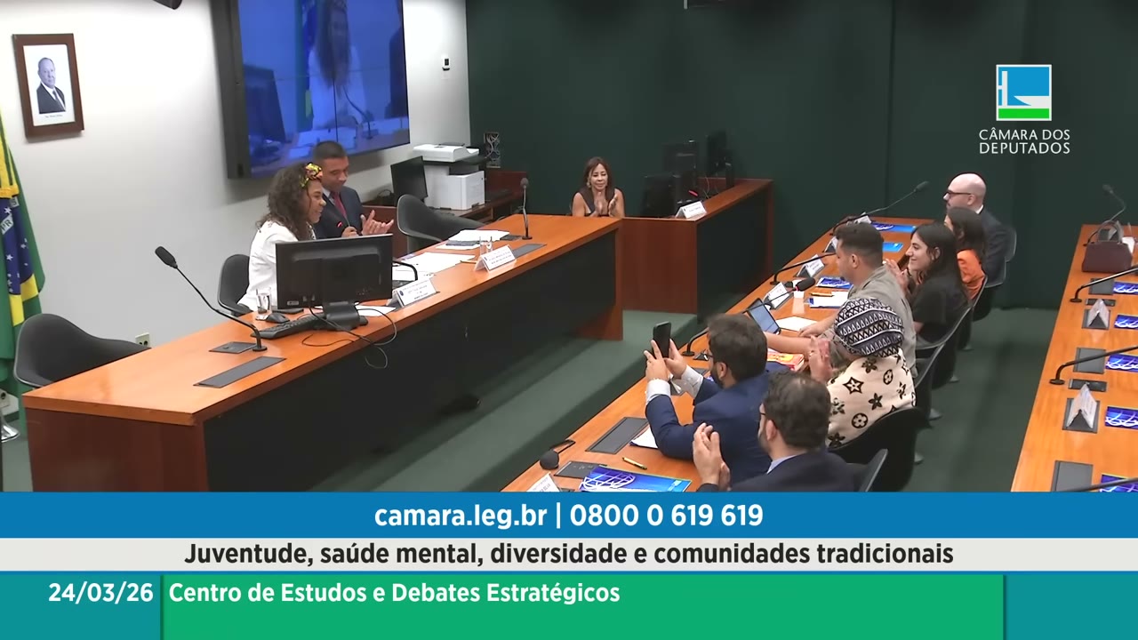 Vídeo do evento em 1:24:49