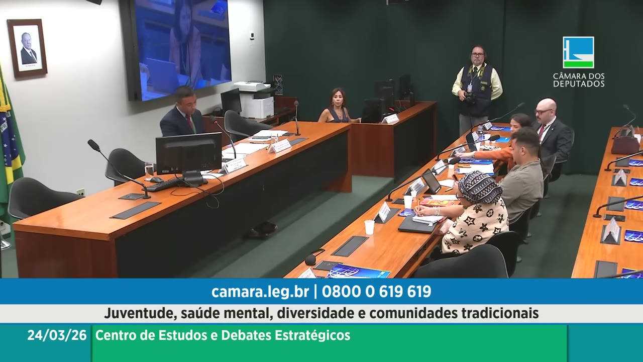 Vídeo do evento em 1:27:48