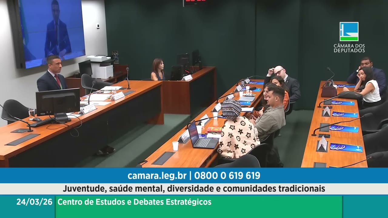 Vídeo do evento em 1:40:58