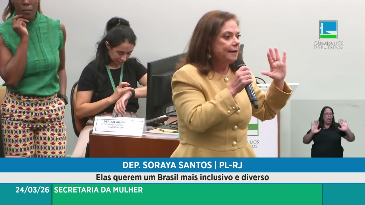 Vídeo do evento em 1:06:45