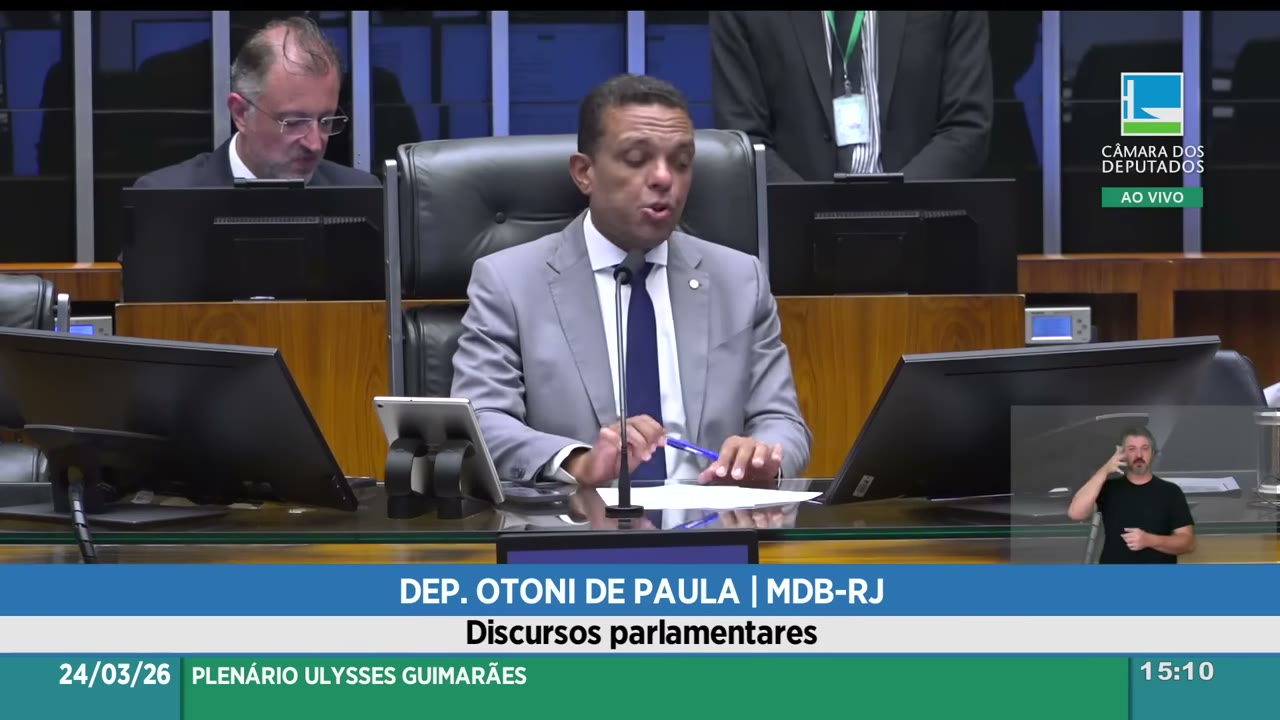 Vídeo do evento em 57:12