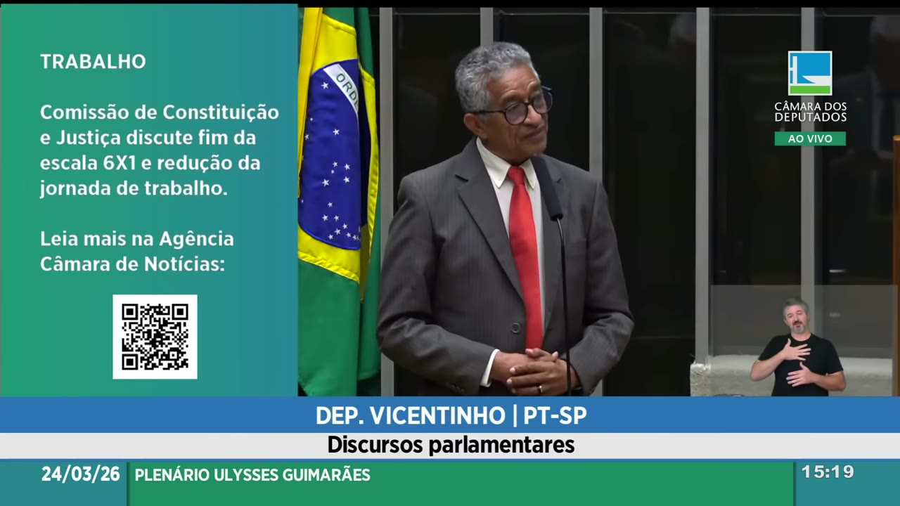 Vídeo do evento em 1:06:38