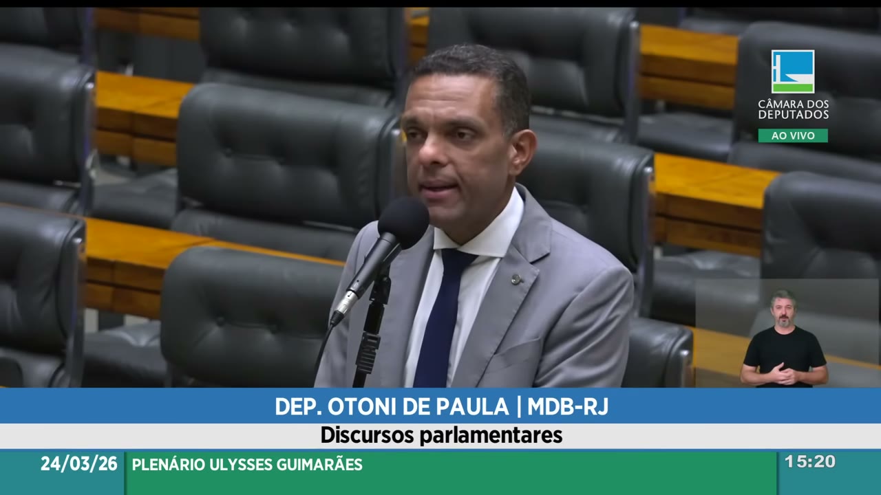 Vídeo do evento em 1:07:35