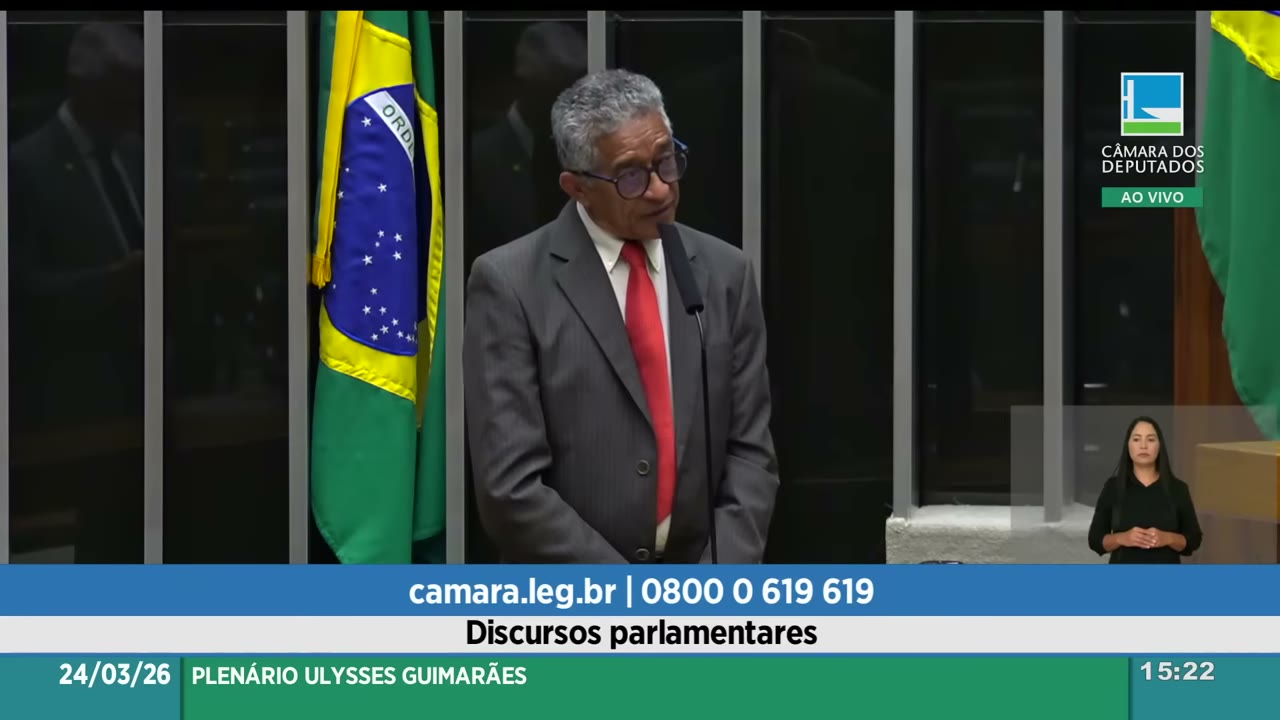 Vídeo do evento em 1:08:53