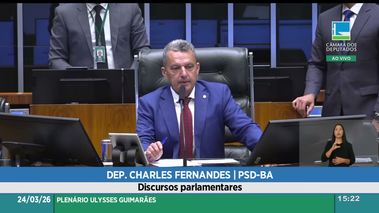 Vídeo do evento em 1:09:47