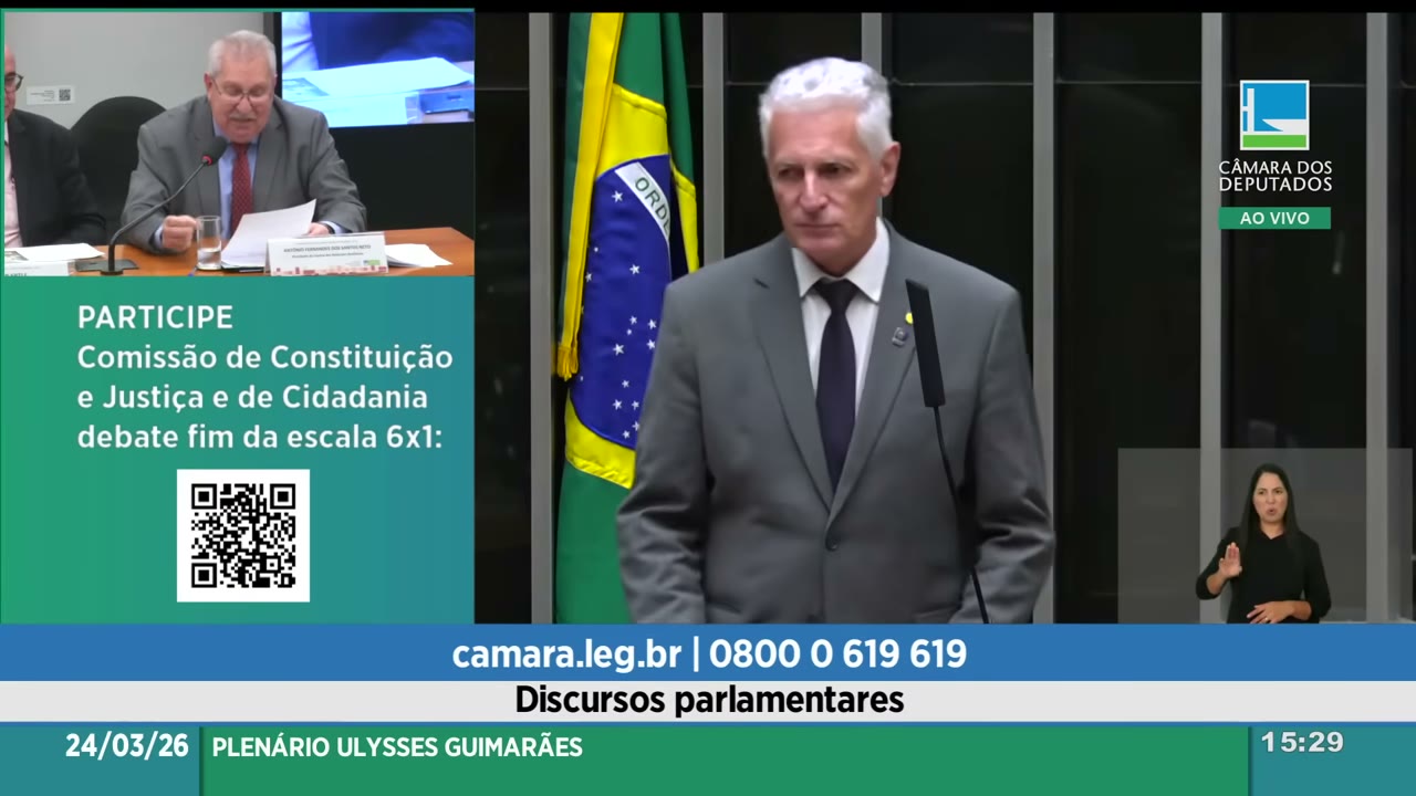 Vídeo do evento em 1:16:27