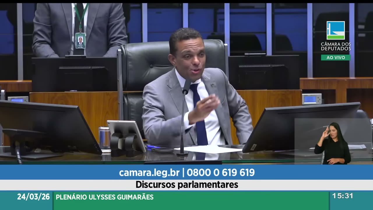 Vídeo do evento em 1:18:07