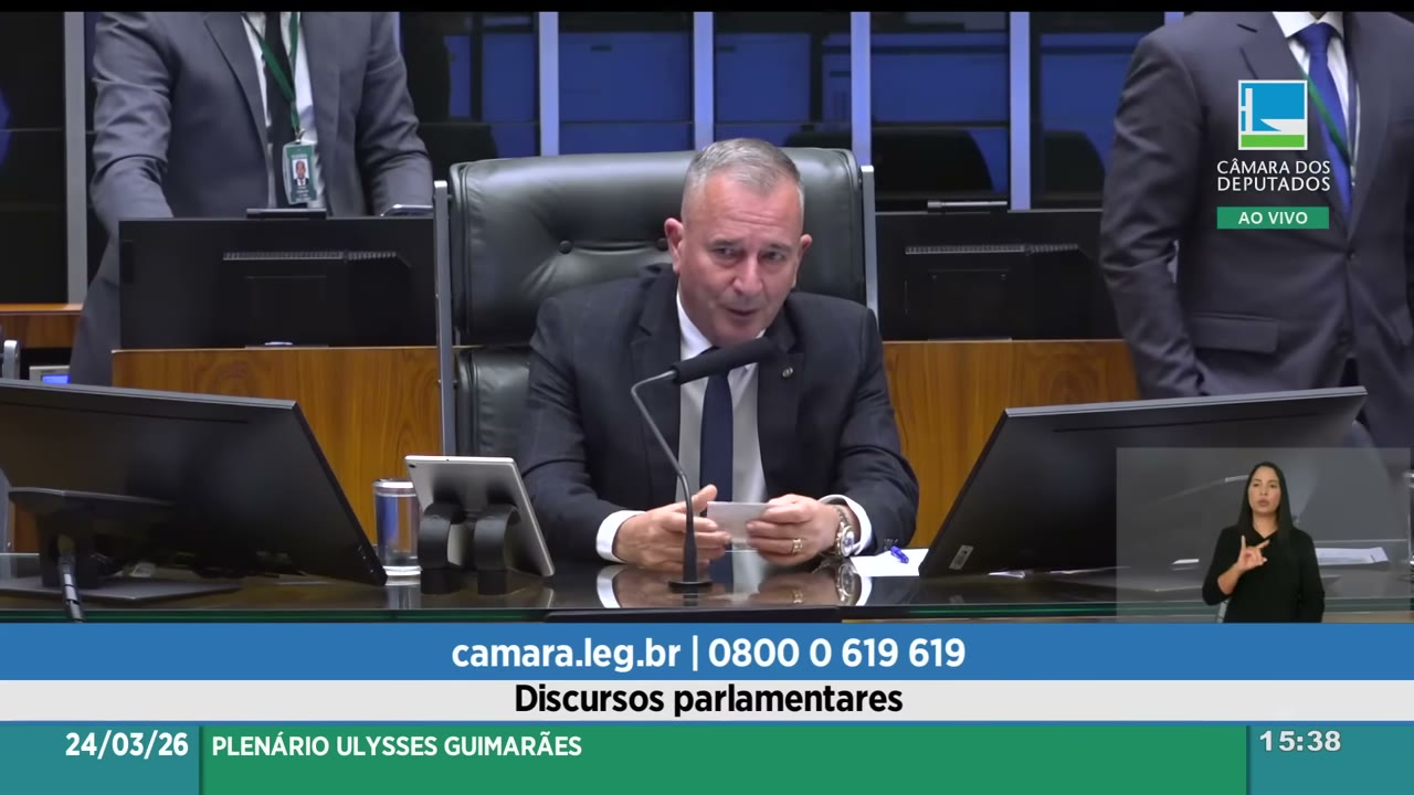 Vídeo do evento em 1:25:00