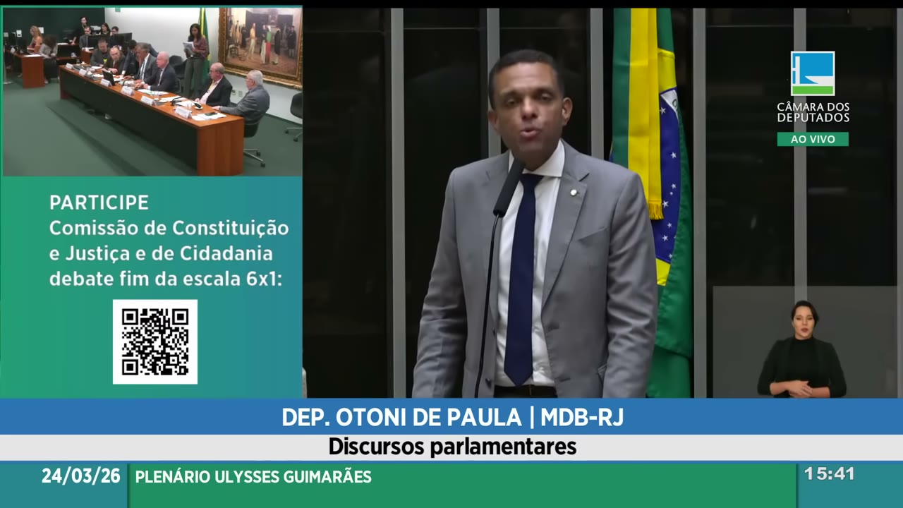 Vídeo do evento em 1:28:30