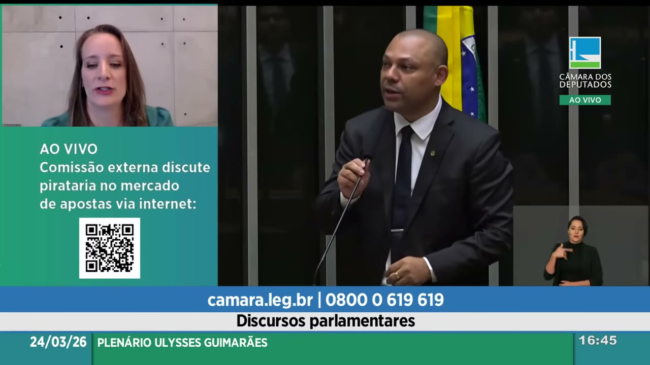Vídeo do evento em 2:31:02