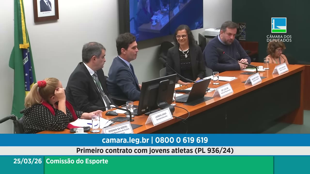 Vídeo do evento em 1:05:35