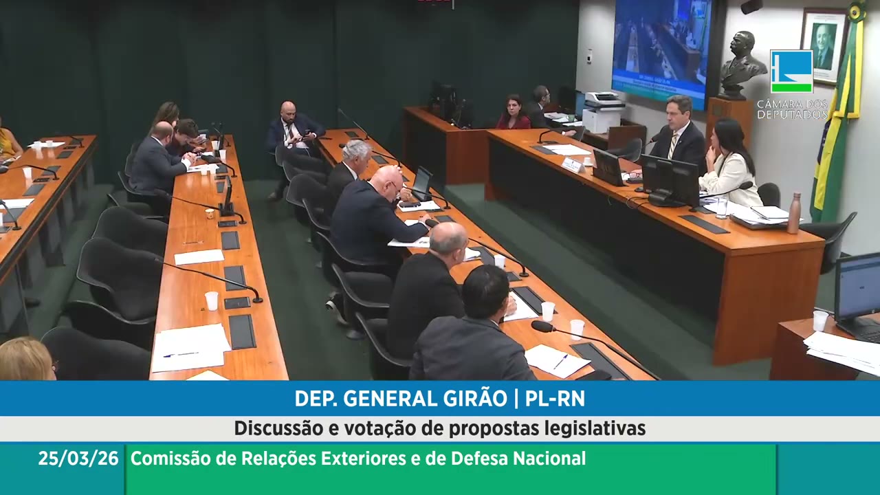 Vídeo do evento em 2:03:39