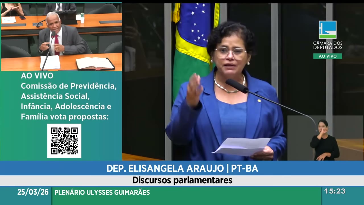 Vídeo do evento em 1:07:40
