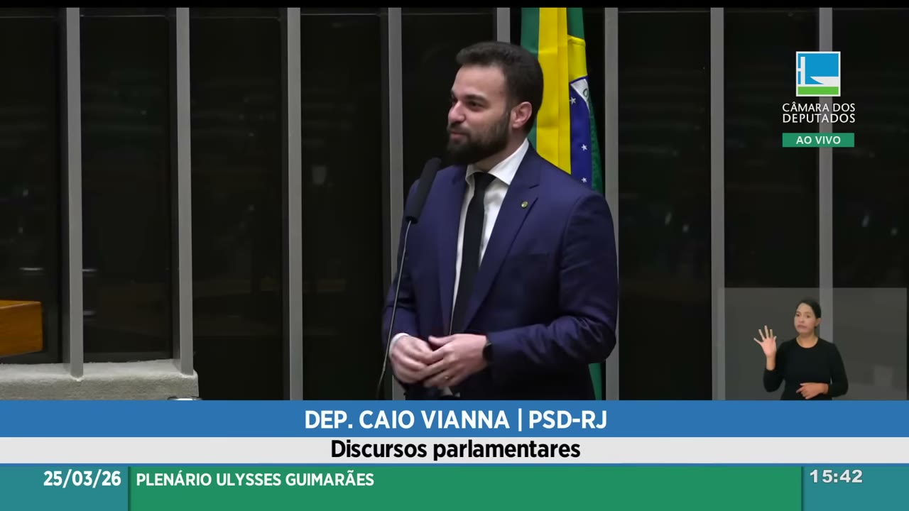 Vídeo do evento em 1:26:30