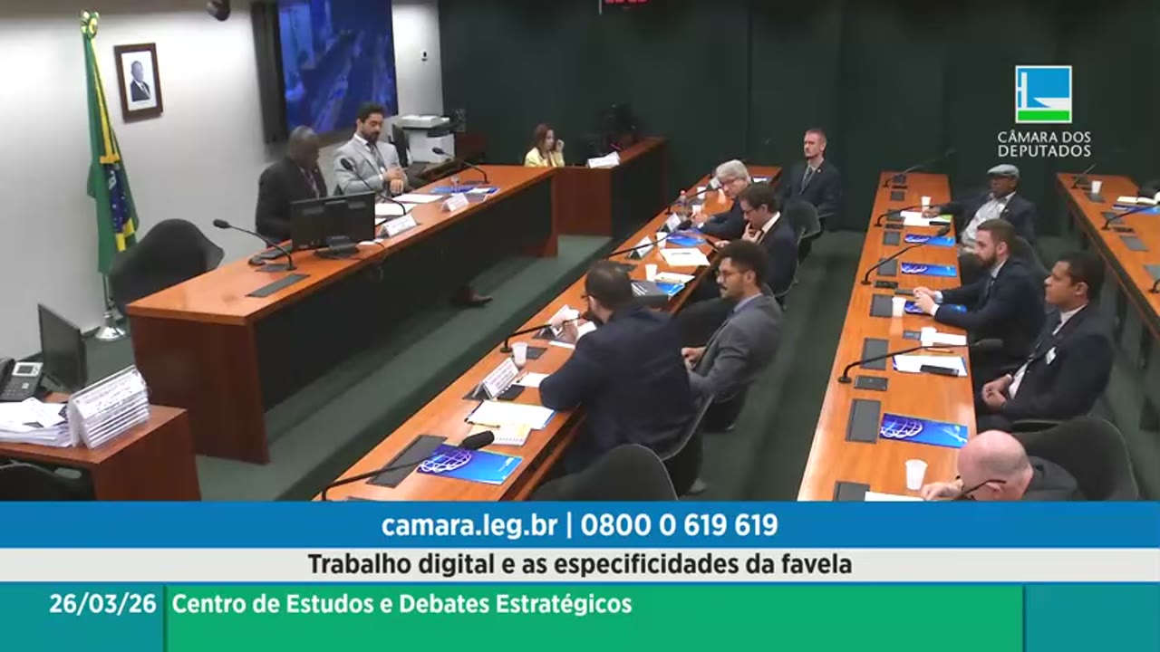 Vídeo do evento em 1:18:50