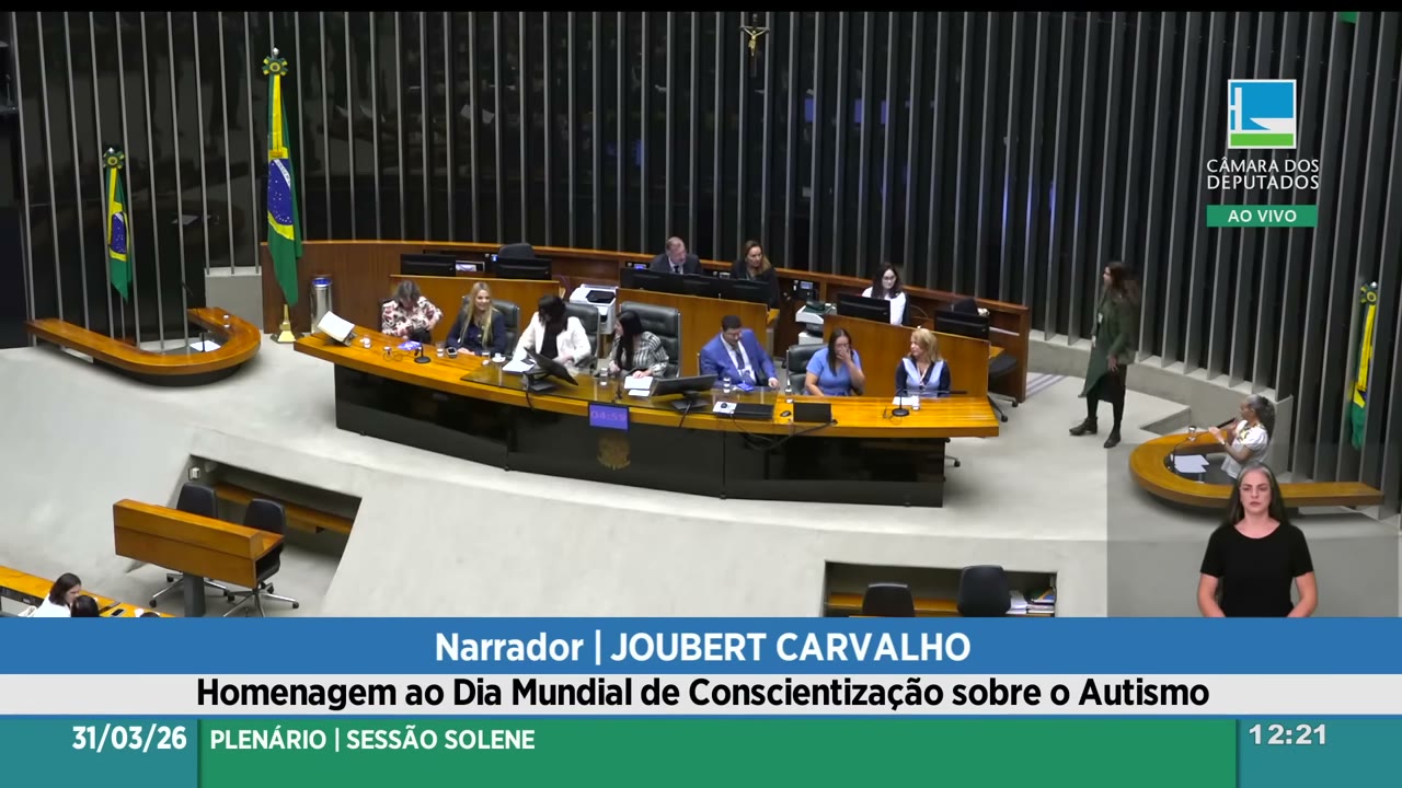 Vídeo do evento em 1:03:14