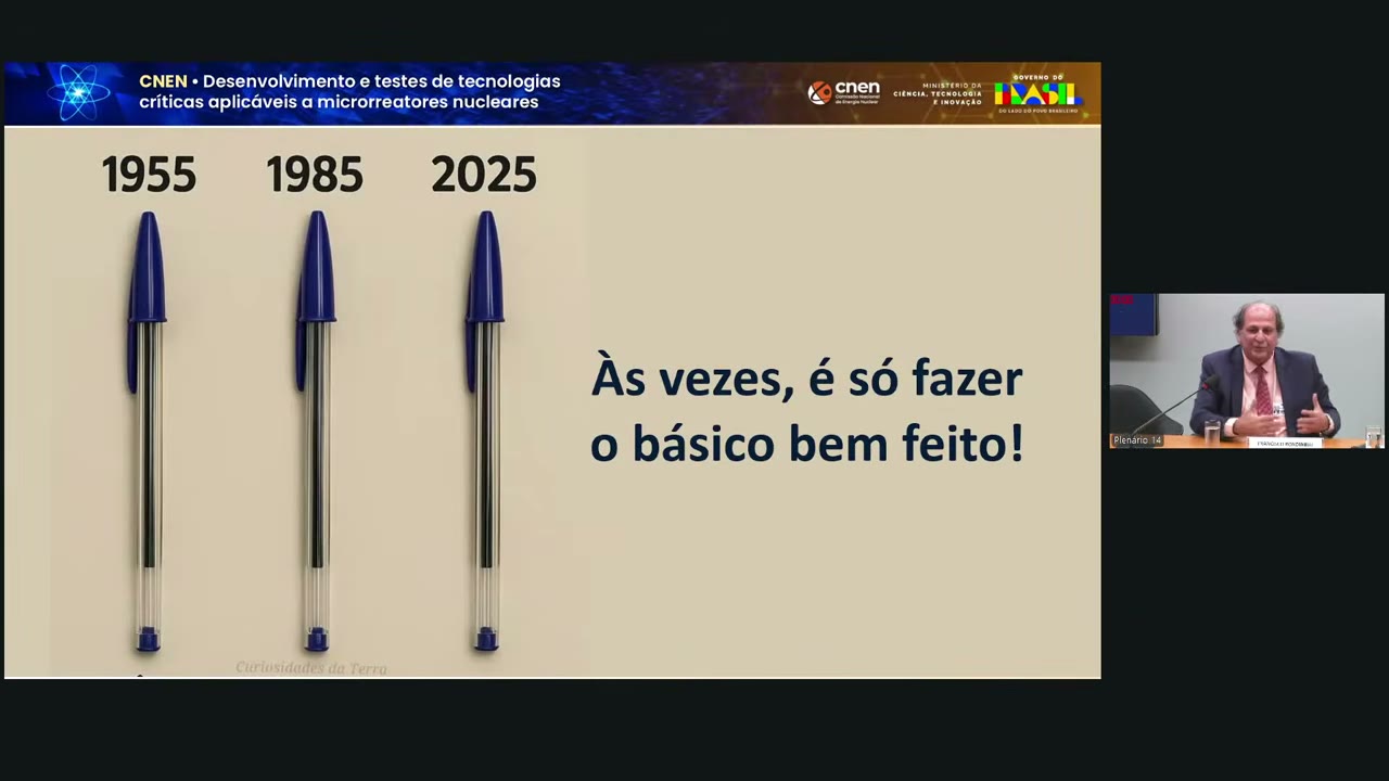 Vídeo do evento em 25:53