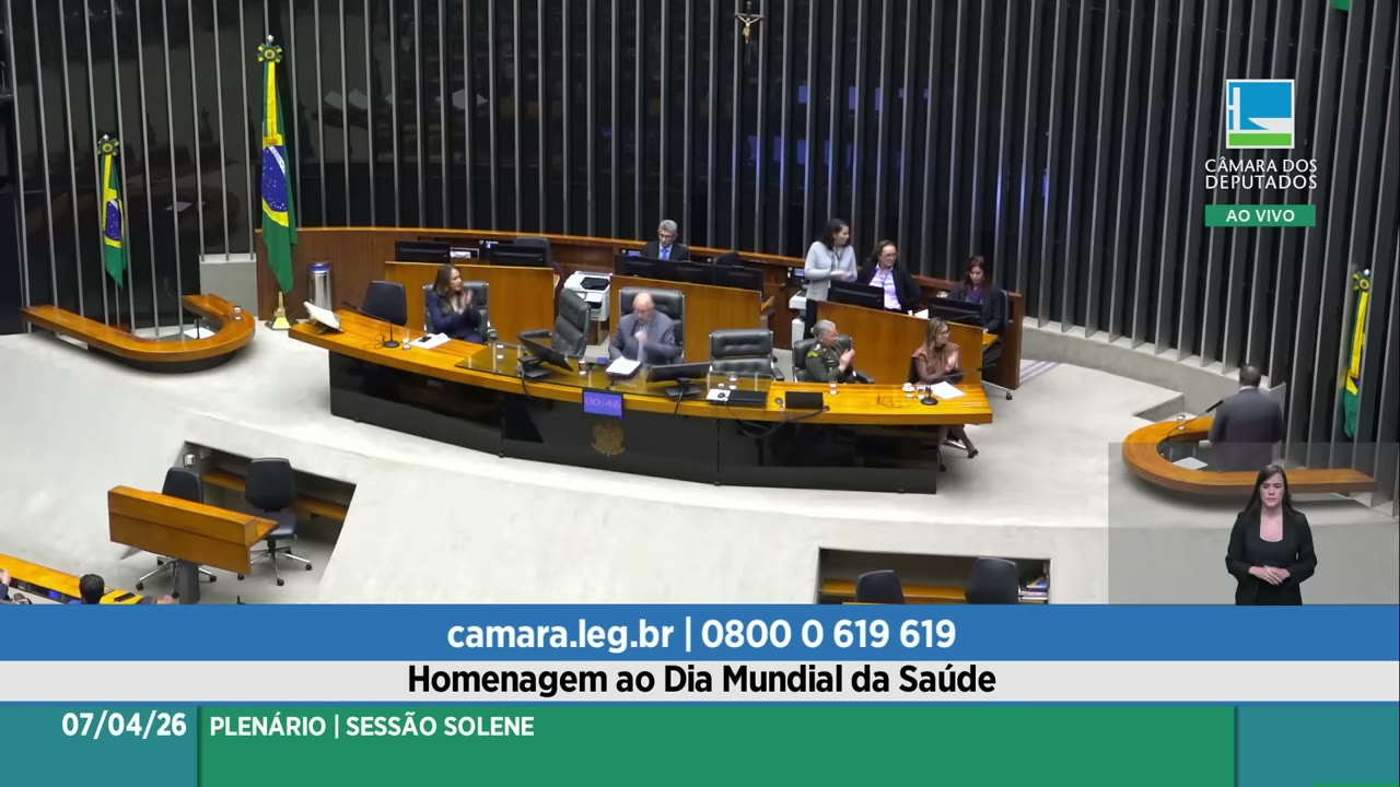Vídeo do evento em 45:52