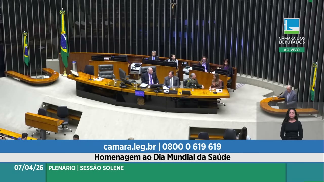 Vídeo do evento em 1:01:20
