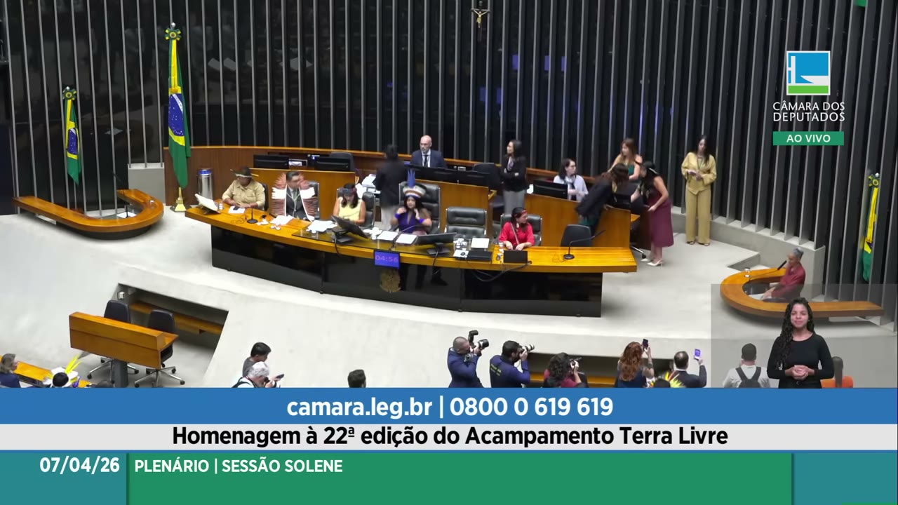 Vídeo do evento em 40:14