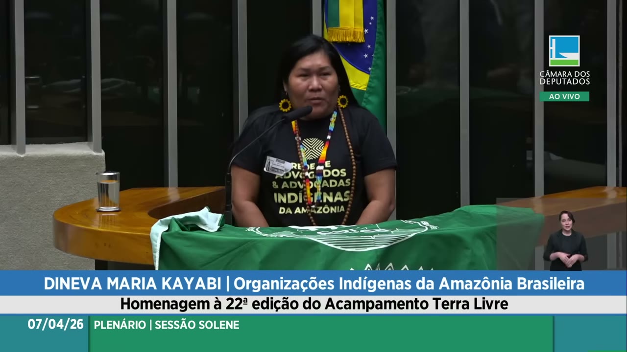Vídeo do evento em 1:04:43