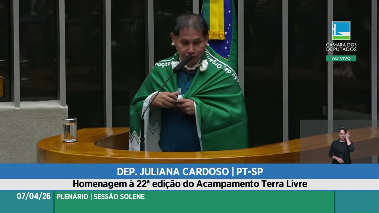 Vídeo do evento em 1:06:24