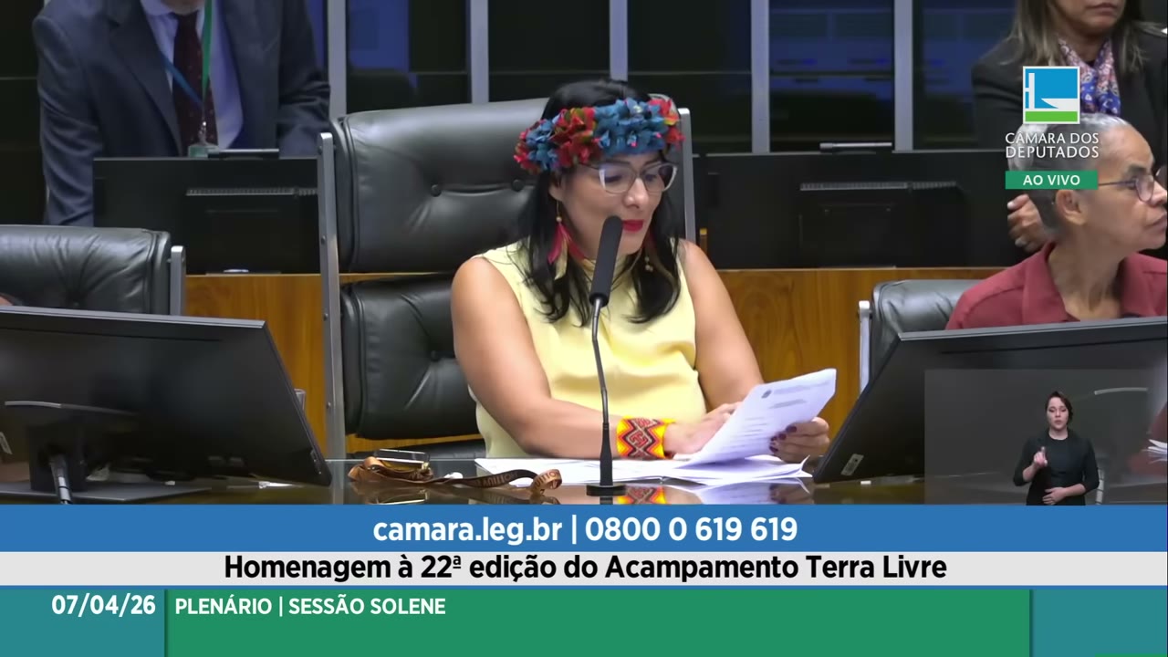Vídeo do evento em 1:08:24