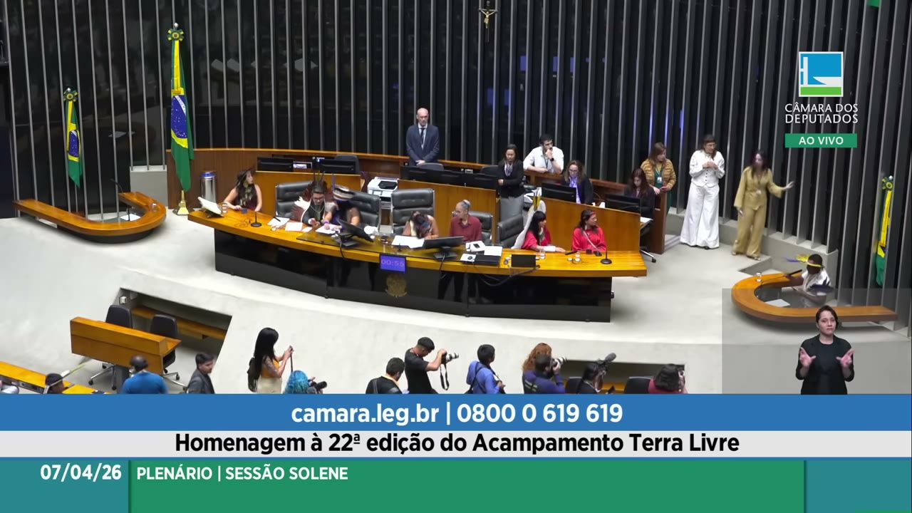 Vídeo do evento em 1:08:42
