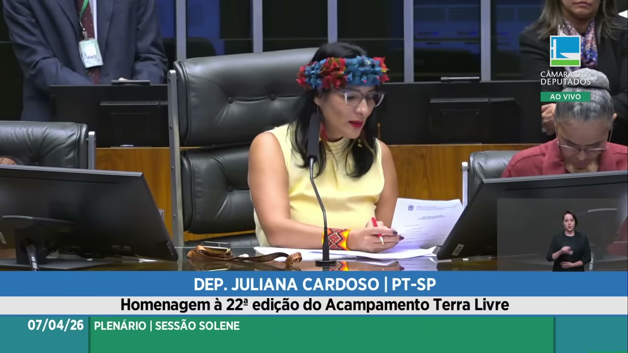 Vídeo do evento em 1:10:11