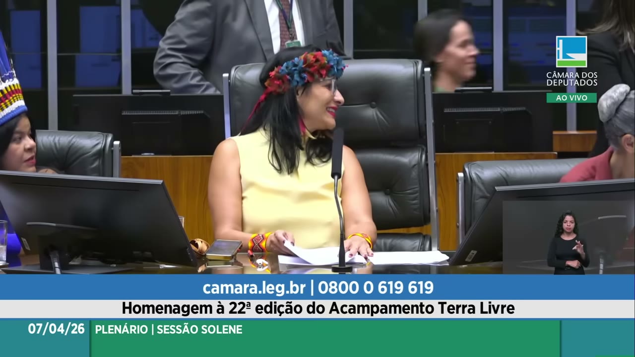 Vídeo do evento em 1:14:34