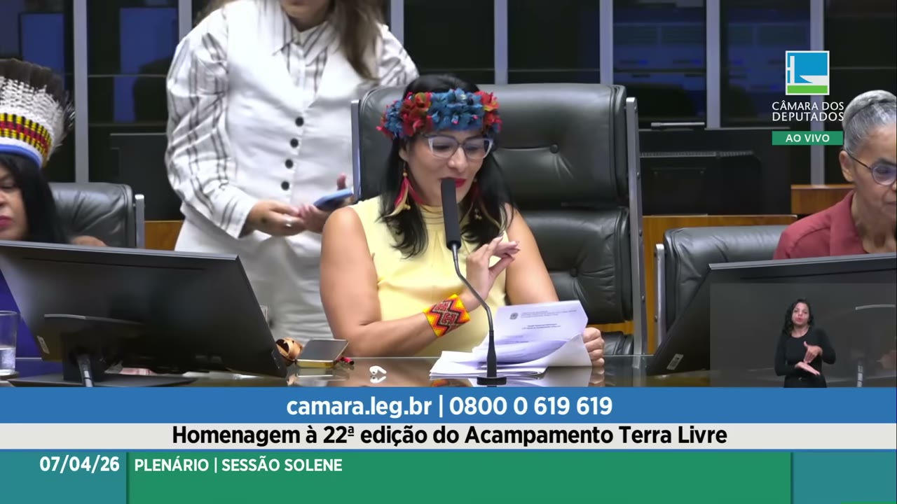 Vídeo do evento em 1:16:28