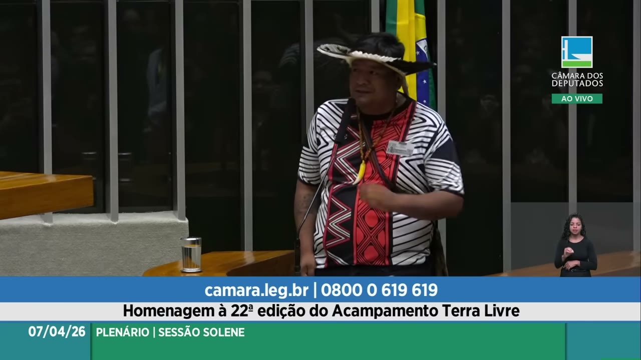 Vídeo do evento em 1:16:44