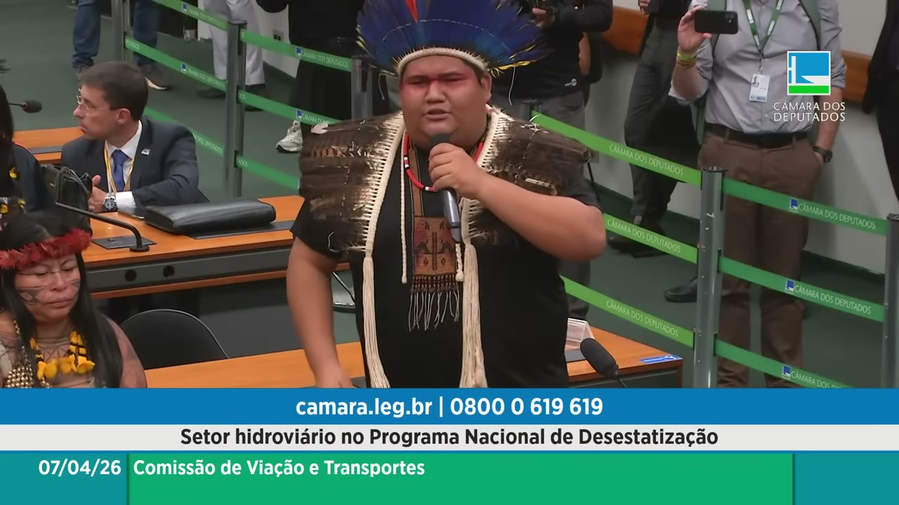 Vídeo do evento em 6:50