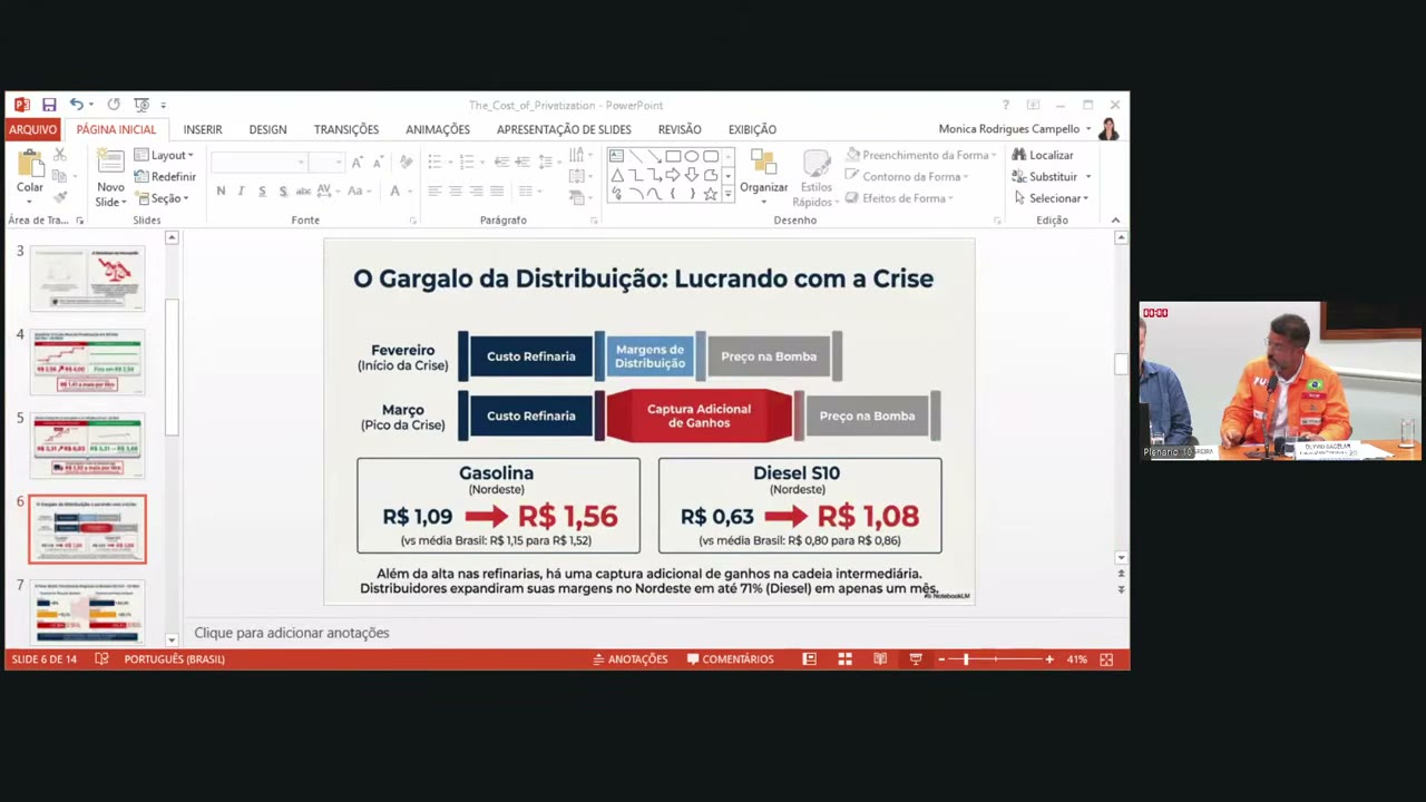 Vídeo do evento em 58:57