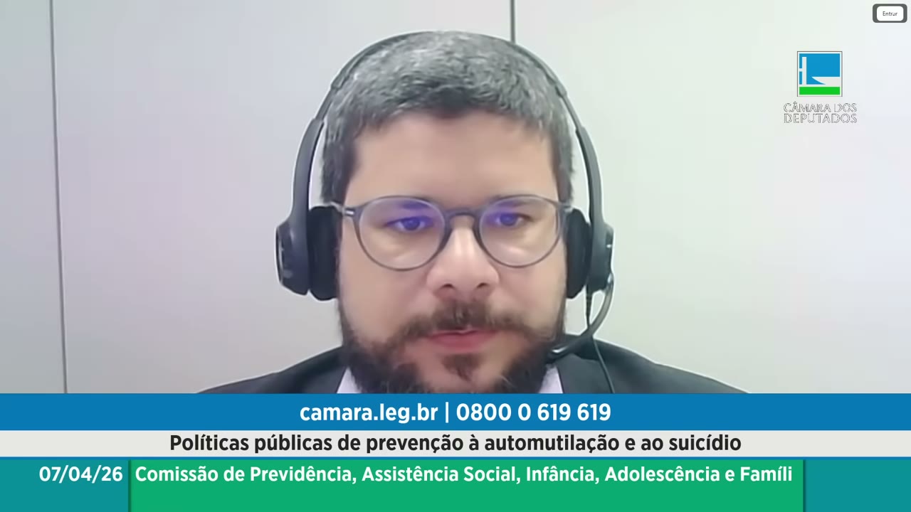 Vídeo do evento em 18:57