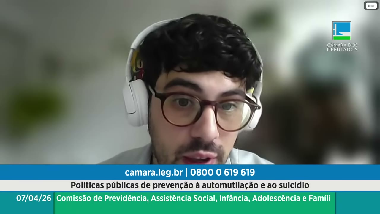 Vídeo do evento em 57:36