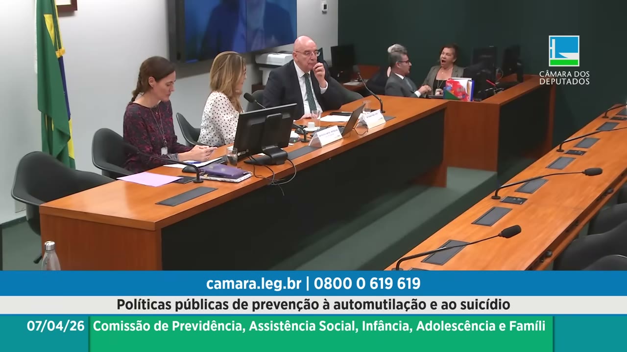 Vídeo do evento em 1:05:52