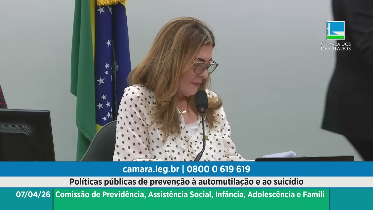 Vídeo do evento em 1:18:25