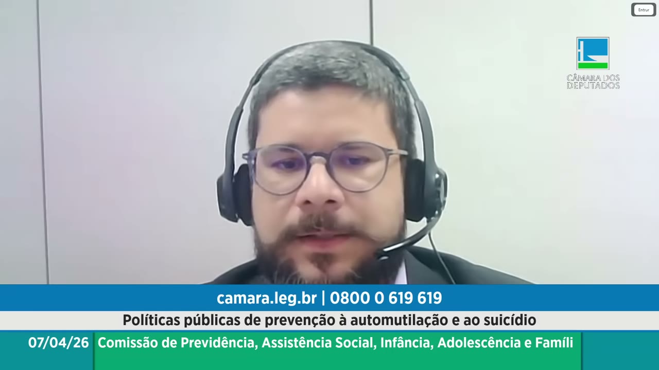 Vídeo do evento em 1:25:10